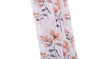 Fabric Voile Digital Printed Window Decoration Sheer Curtain High Quality Flower 54 Inch Polyester Flat Window Tulle1