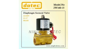 2W160-15 brass solenoid valve