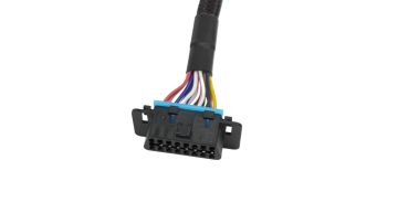 OBDII 16Pin Automotive Diagnostic Wiring Harness for Vehicle Fault Diagnosis & Scanner Extension