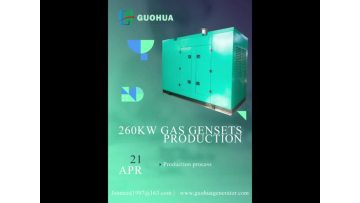 260kw gas genset
