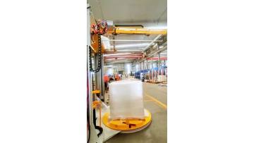 Automatic Top Sheet Pallet Wrapping Machine