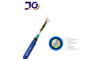 Mining fiber optic cable