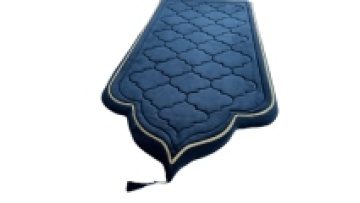 Islam Muslim Prayer Mat: Thick Flannel Embroidery Sejadah Carpet1