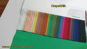 2022 fall and winter Popular Textiles Custom 95 Polyester 5 Spandex  Rib Knit garment material Fabrics For clothing1