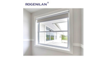 Rogenilan Custom Double Waterproof Aluminium Alloy Double Toughened Acoustic Glass Suspended Window Factory Outlet1