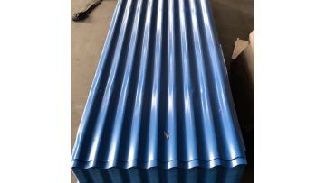 Color coated corrugated board