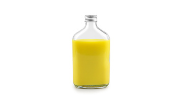 flat glass bottle