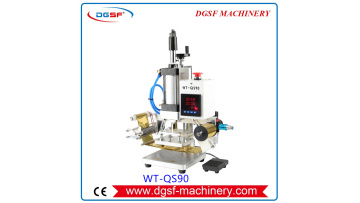 Upgraded Small Pneumatic Bronzing Machine WT-QS90
