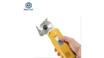 Mini Electric Cloth Cutter Rotary Blade Fabric Cutting Machine Octagonal Knife Electric Rotary Scissors for Multi Layer Leather1