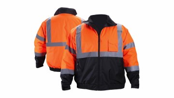 FONIRRA reflective waterproof construction yellow winter security high visibility safety bomber jacket1