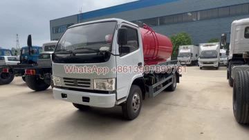 dongfeng small sewage tank truck