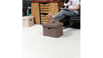 Bailey Factory Top Fashion Storage Furniture Folding Storage Ottoman for Office Dorm1