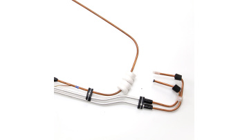 Refrigerator accessories heat pipe fittings