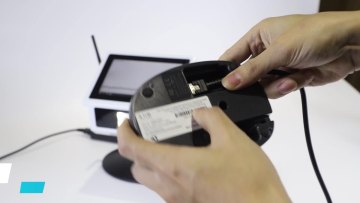 Handheld Auto 1D 2D CCD QR barcode Reader Scanner USB With Stand for Supermarket1