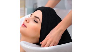 100% cotton terry salon hair towel