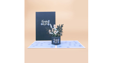 3D Flower Bouquet Pop Up Card