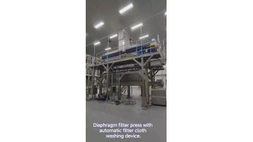 Diaphragm filter press