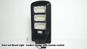 Integrated LED Solar Street Light Outdoor LED Light New Style High Power Outdoor 80 ABS 6V Fence Light Road High Lamps 80w 300001