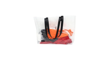 Cheap price clear tote shopping pvc bag1