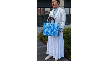 B240625-Tie-dye Handheld Bag no Bow