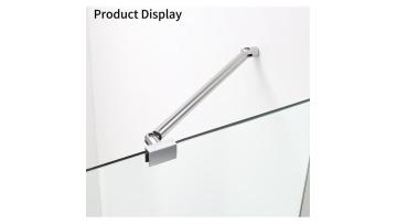 SVA-B0364C Brass Shower Door Glass Tube Connectors