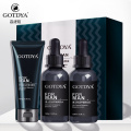 Gotdya Men's Refreshing Oil Control Set.Men's skin care three-piece set. Facial cleanserEssence waterEssence milk