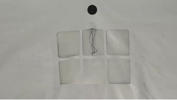 Details Inside the White Tent