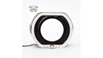 ABS Car 3.0 Inch Headlamp Dichroic Light Cover for BMW1