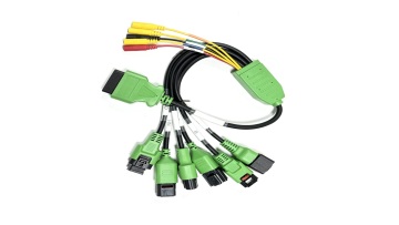 EV Compressor 7 in 1 OBD2 Test Cable with Banana Clip Wires