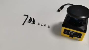 SDKELI LSPDM Safety Laser Scanner FZ Bracket Installation