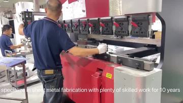 Factory sheet metal bending