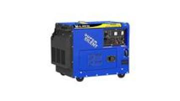 home use with wheels both starter 5.5kw silent diesel generator1
