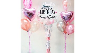 happy birthday party bubble bobo transparent balloons with stickers1