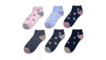 New hot selling Ankle shallow mouth thin breathable polyester Cute print boat socks for Children Ladies and Women's soc1