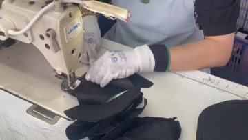 Flat Sew Seam Joining for Hat Brim