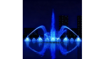 Large-Scale Musical Dance Fountain Outdoor Light Show