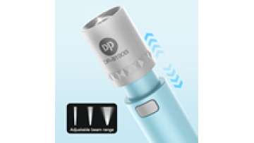 DP Adjustable Focus Zoom Handheld Pocket Small Emergency Flash Light Zoomable Mini Rechargeable LED Torch Light Flashlight1