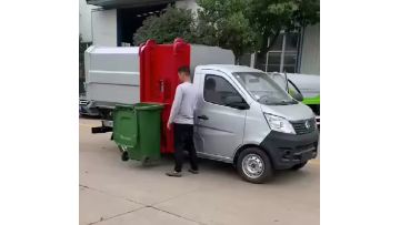 Side Loader Garbage Truck