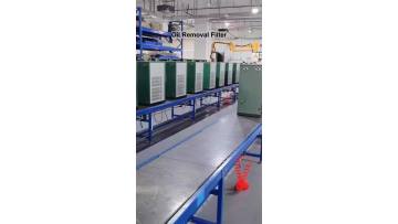 compressed air filter for oil-free air