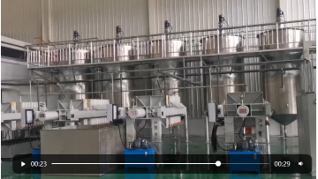 30TPD crude oil refining and dewaxing line