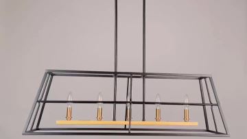 Modern Chandelier Linear Light