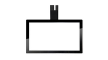 32 inch Industrial black silk screen printing flat customized screen  capacitive touch screen1