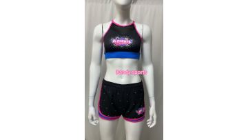 Sublimation cheer sport bra