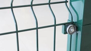Outdoor Welded Iron Wire Mesh Fence For Garden Yard1