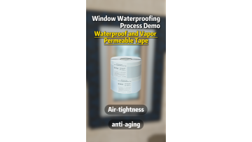 Window Frame Waterproofing: Two-Tape System by Zhuheng