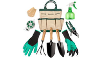 Customized Promotion Isunpro garden hand tools Carbon Steel Garden Hand Tool Kit with accessories1