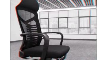 New Cost-effective white mesh office chair furniture chair  Height Adjustable Office Chair with Hidden pedals1