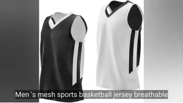 Men Mesh Basketball Jersey for Competition Training and Casual Sports Wear1