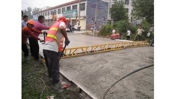 truss screed working video