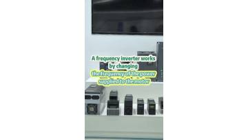 What is the main function of the frequency converter?